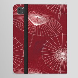 Japanese Umbrella pattern #6 iPad Folio Case