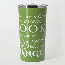 Words Have the Power to Change - Tessa (Med Green) Travel Mug