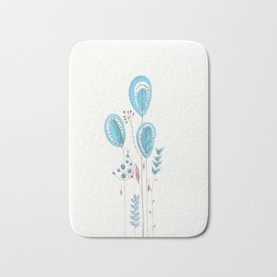 Botanical vibes 12 Bath Mat