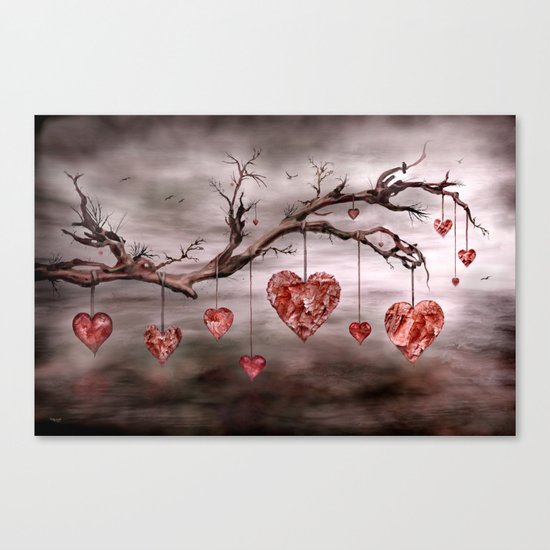 The new love tree Canvas Print