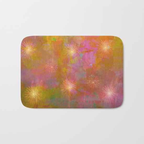 Starburst Abstract Bath Mat