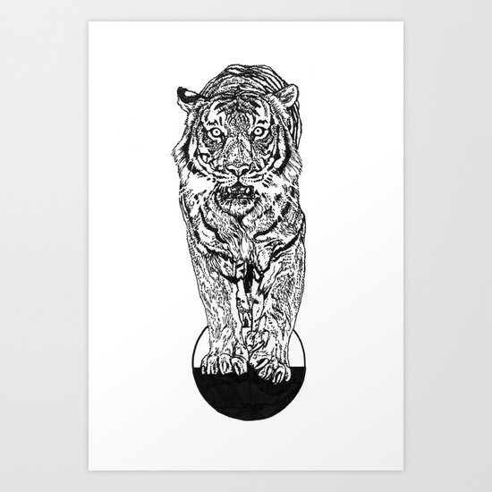 Tiger Art Print