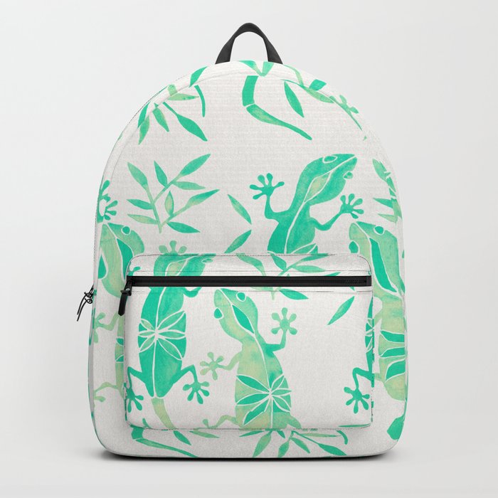 Geckos – Mint Palette Backpack