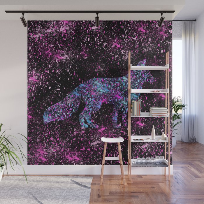 Cosmic Fox Wall Mural