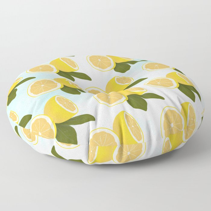 Lemons Floor Pillow