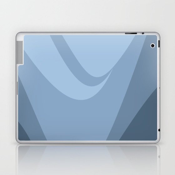 Light blue valley Laptop & iPad Skin