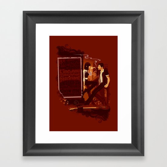 Ignorance is Bliss Framed Art Print
