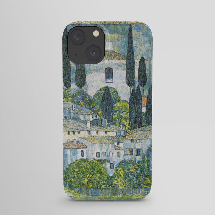 Gustav Klimt - Church in Cassone iPhone Case