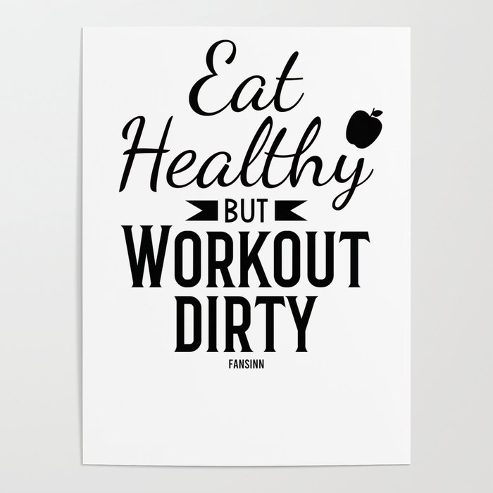 Eat healthy and best sale workout