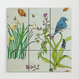 Harwich Garden Party Wood Wall Art