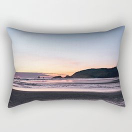 Cannon Beach Sunset Rectangular Pillow