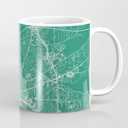 Tallahassee USA - Minimalist City Map Mug