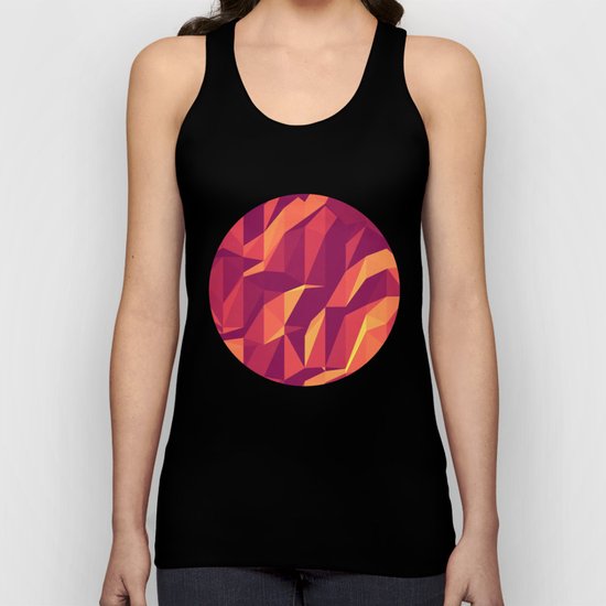 Abstract Unisex Tank Top