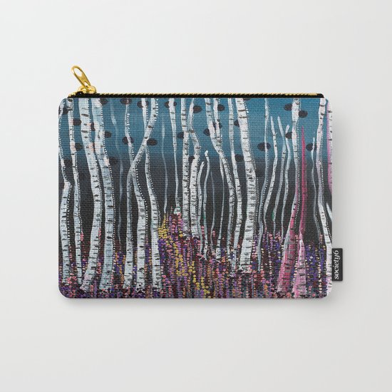 :: Pink Moss :: Carry-All Pouch