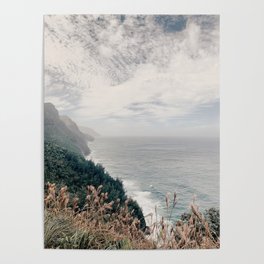 kalua trail, kauai Poster