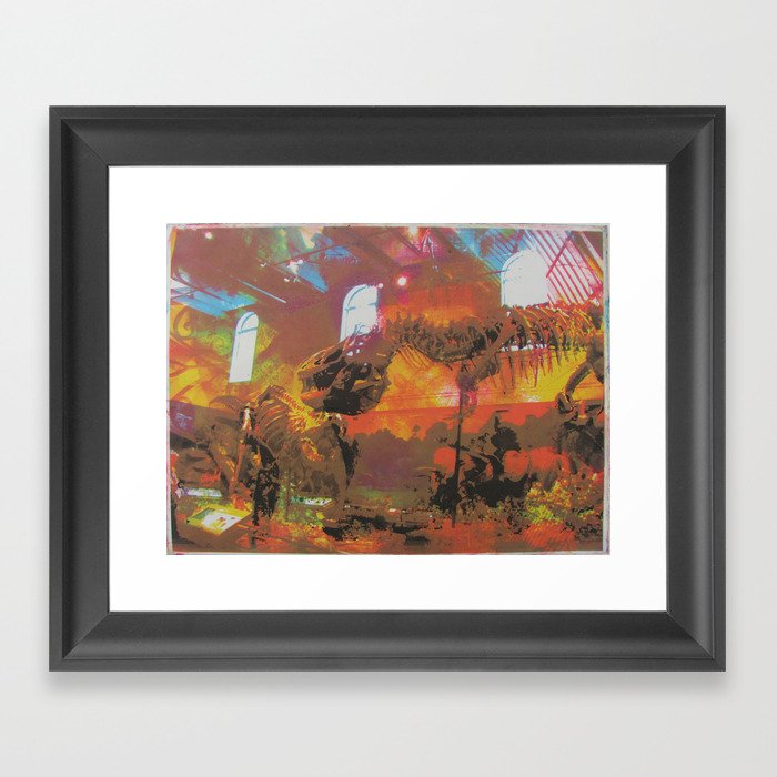 Chaosasaurus Framed Art Print