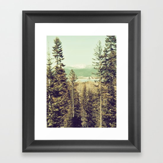 Summer Camp Framed Art Print