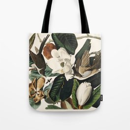 Black-billed Cuckoo from Birds of America (1827) by John James Audubon etched by William Home Lizars Tote Bag