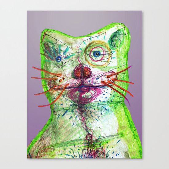 Dirty Bear Canvas Print