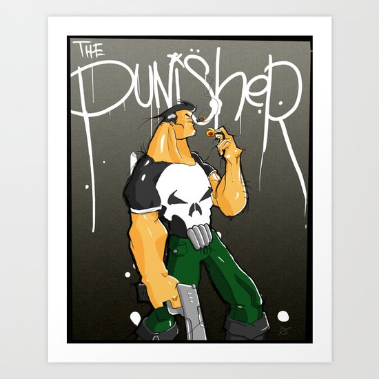 The Punisher Art Print