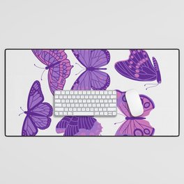 Texas Butterflies – Purple and Pink Desk Mat