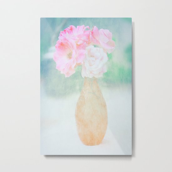 de belles fleurs Metal Print