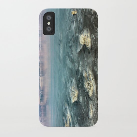 Walking on the moon iPhone Case