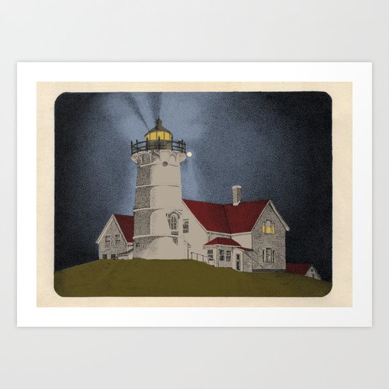 Nobska Art Print