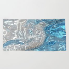 Water Blue Beach Towel