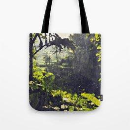 Green Trees Tote Bag
