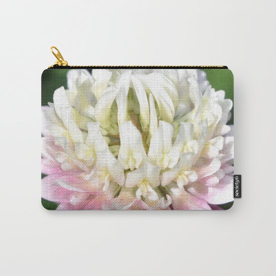 Flower | Flowers | One Clover Flower | Nature Photography | Nadia Bonello Carry-All Pouch