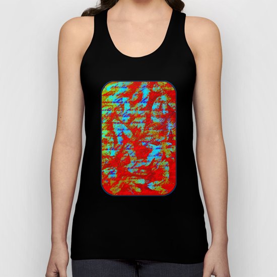 Design Delirium Red Unisex Tank Top
