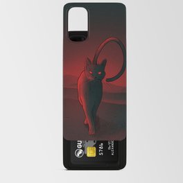 Red Eyes Cat Android Card Case