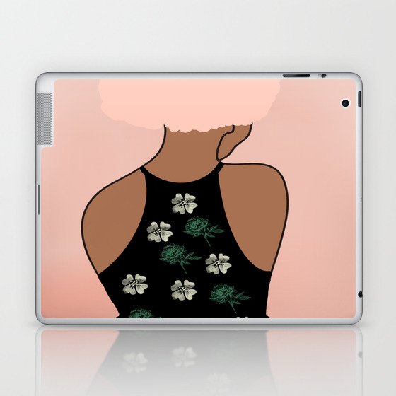 Woman At The Meadow 13 Laptop & iPad Skin
