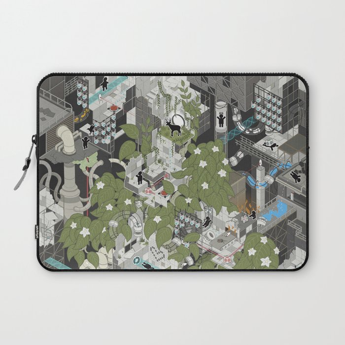 Aperture Science: All science, all the time Laptop Sleeve