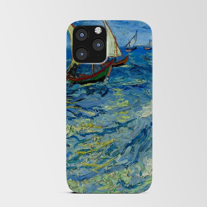 Vincent van Gogh The Sea at Saintes-Maries, 1888  iPhone Card Case