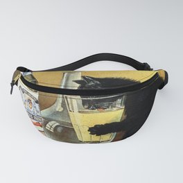 Retro french poster absinthe bourgeois Fanny Pack
