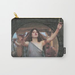 CIRCE OFFERING THE CUP TO ULYSSES - JOHN WILLIAM WATERHOUSE Carry-All Pouch