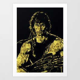 Rambo Art Prints Society6