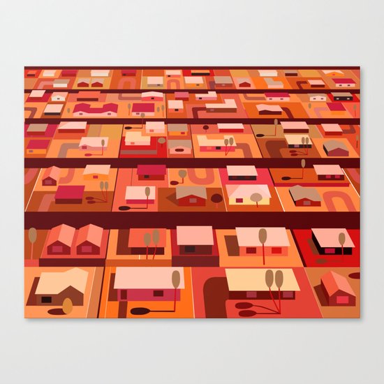 Downtown Desert Canvas Print