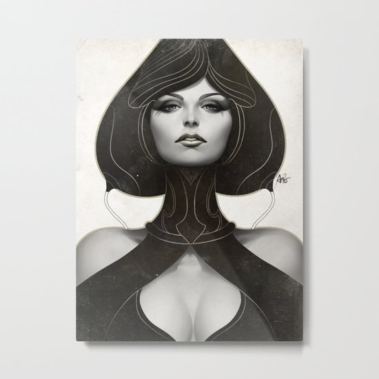 Pepper Spade Metal Print