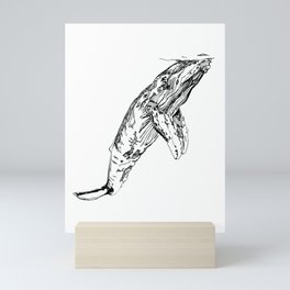 Whale Mini Art Print