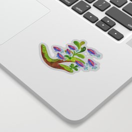 Freshwater fish and plants 1 Sticker