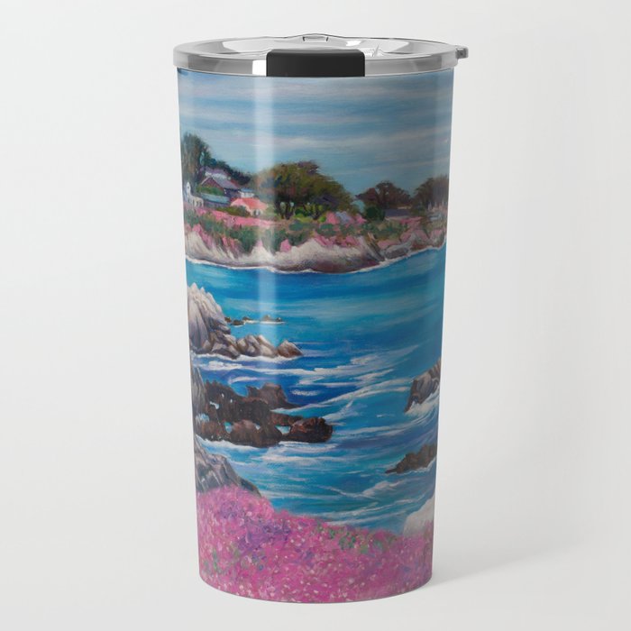 By the Ocean, Pacific Grove California Travel Mug