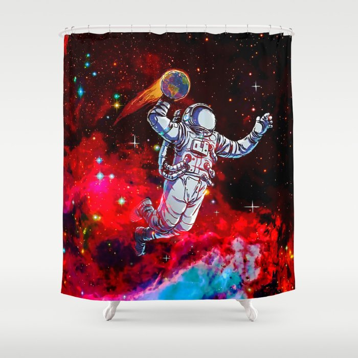 3 points for world Shower Curtain