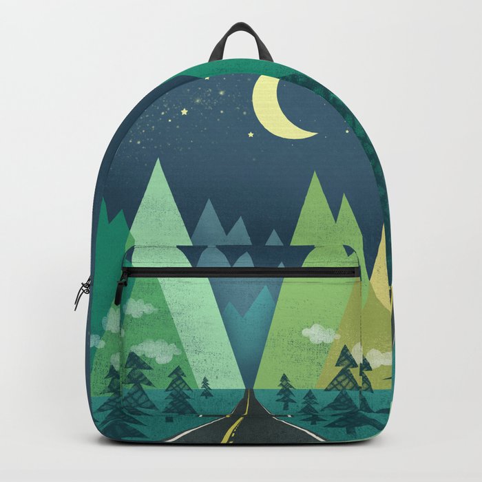 The Long Road at Night Backpack