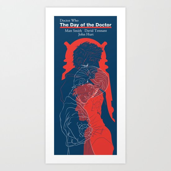 The Day of the Doctor Art Print