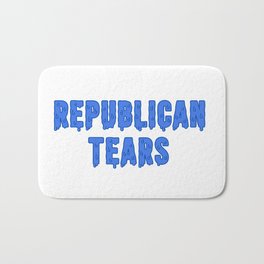 Republican Tears Bath Mat | Tears, Funny, Typography, Graphicdesign, Liberal, Trump, Graphic, Democrat, Politics, Republican 