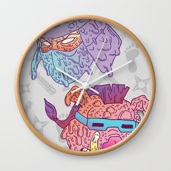 Mutated Clan Wall Clock
