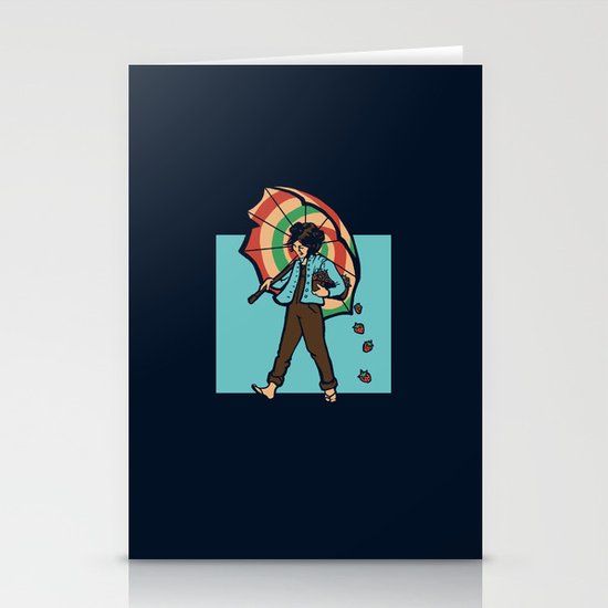 Strawberry Girl Stationery Cards